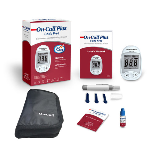 On Call Code Free Blood Glucose Meter