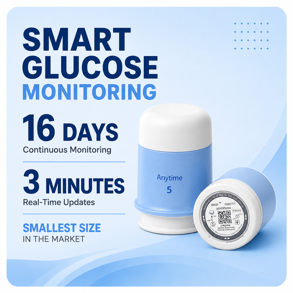 Yuwell Anytime 5 CGM | 16-Day Wear