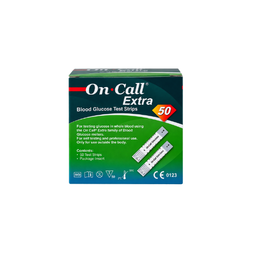 On Call Plus Test Strips 50 (25*2) Bottle Pack