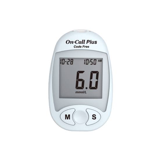 On Call Code Free Blood Glucose Meter