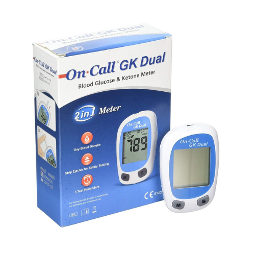 On Call GK Dual Function Meter for Blood Ketone