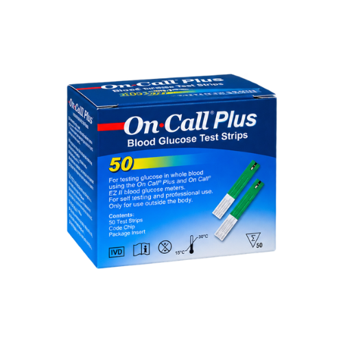 On Call Extra Plus Test Strips 50 (25*2) Bottle Pack